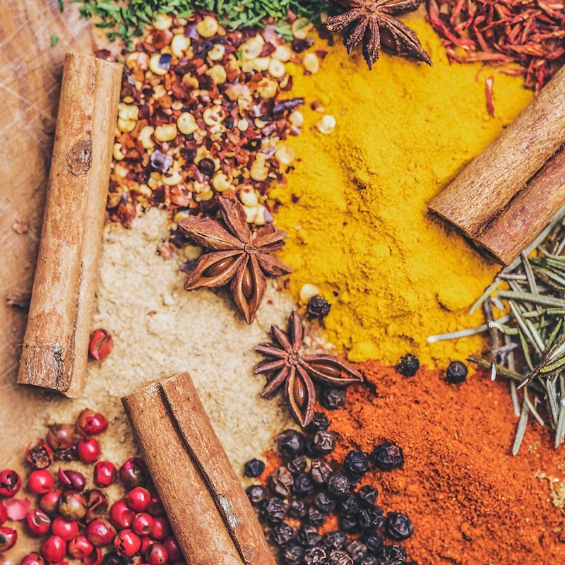Infusiones y especias