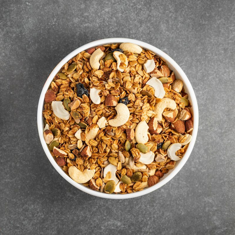 Granola premium con frutos secos