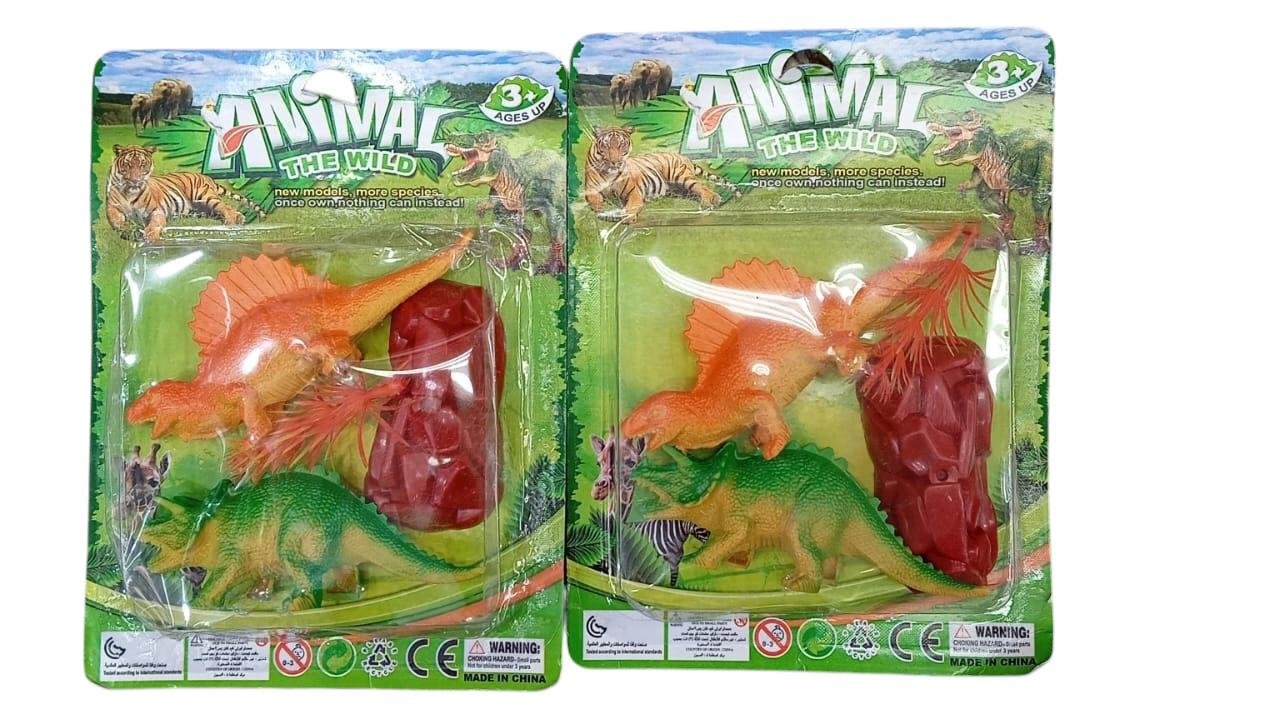 Conjunto de dinosaurio