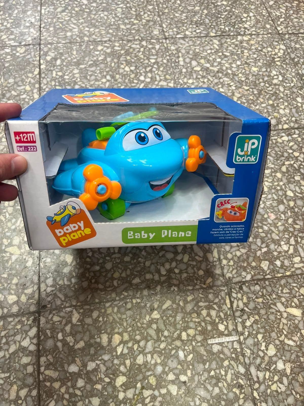 Avión en Caja