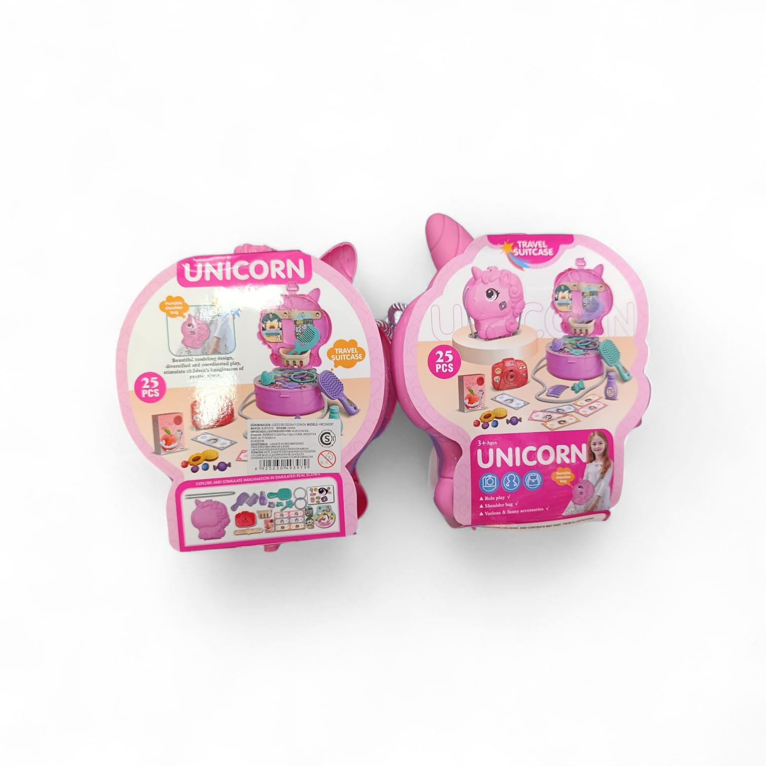 Cajita de unicornio para peinar
