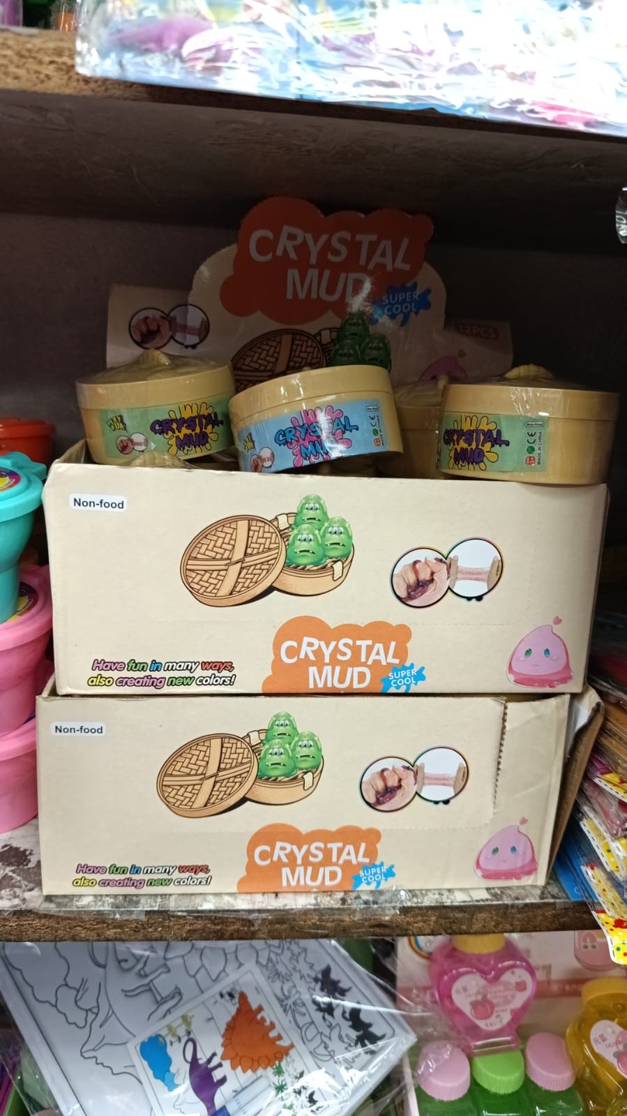 Crystal mud