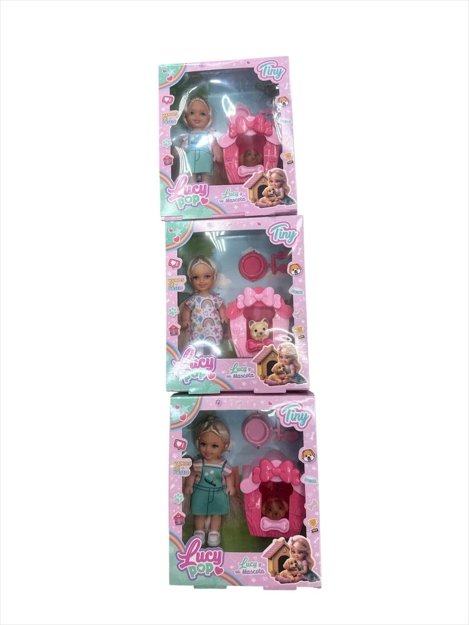 Muñeca con perrito /7850