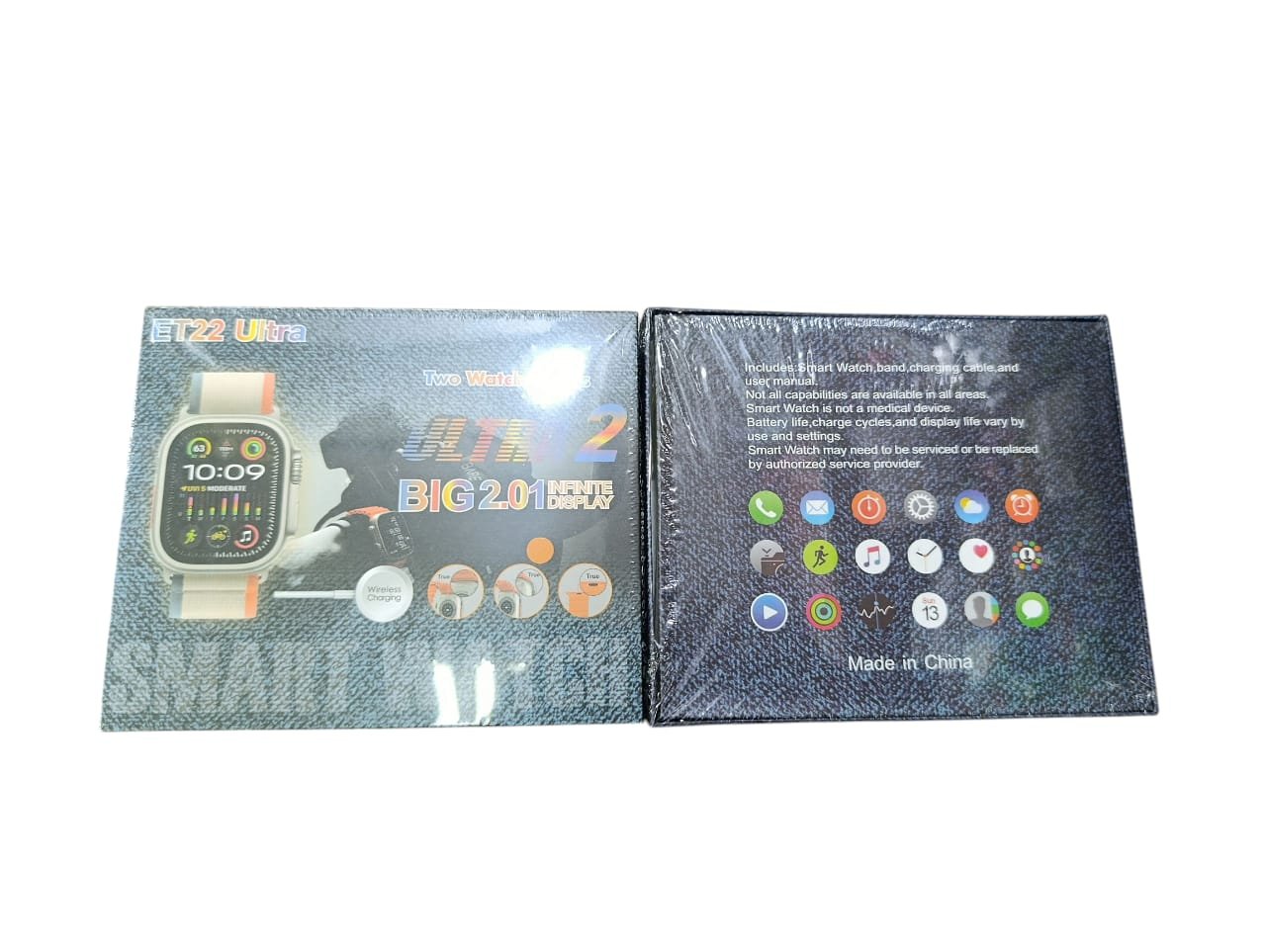 Reloj digital con 2 mallas