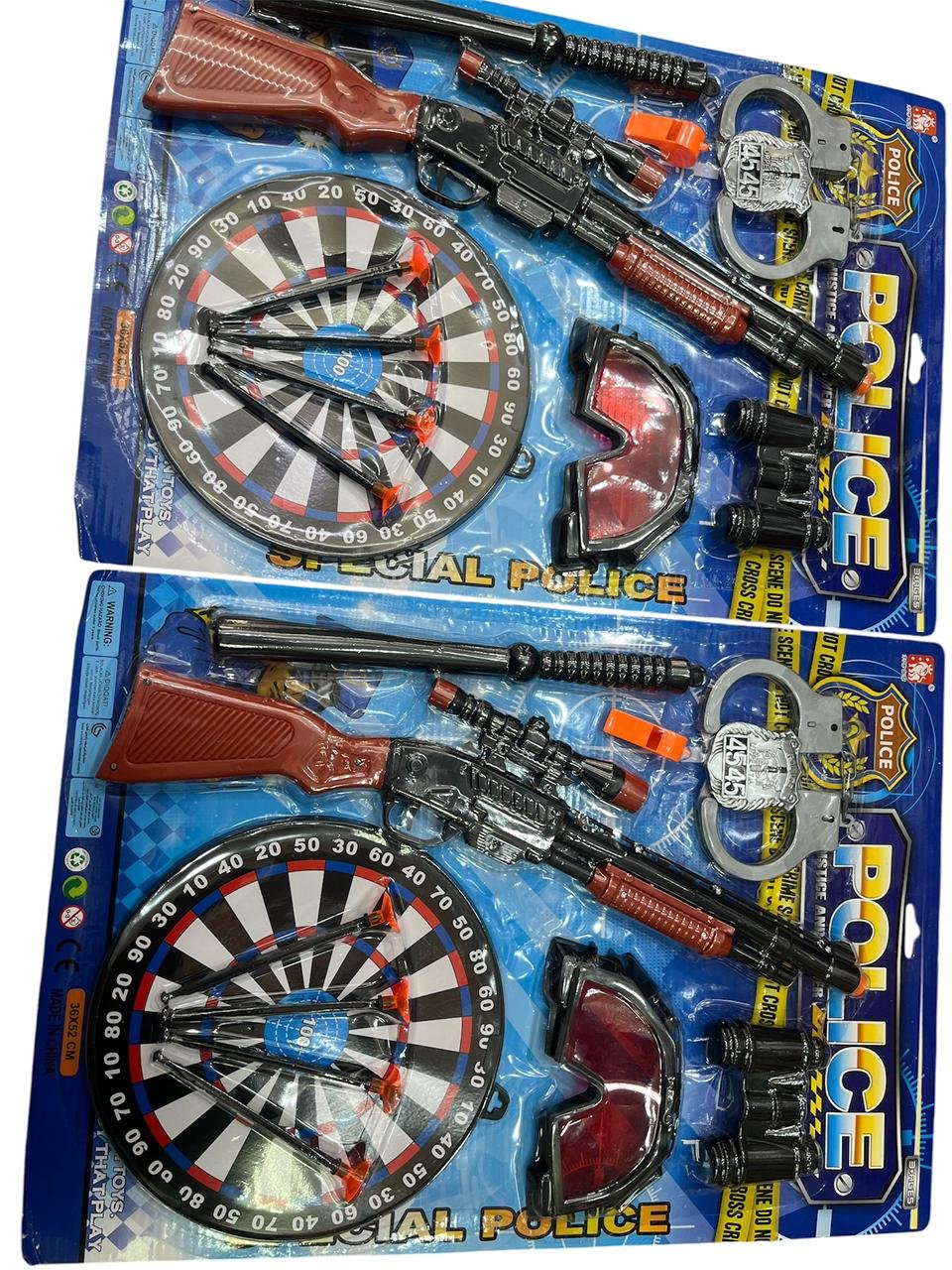set de policía gigante/d19736